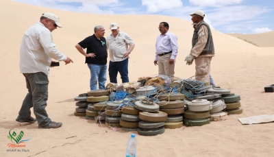 مسام ينزع 1410 لغما حوثيا خلال أسبوع