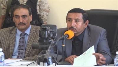 محافظ شبوة يلتقي اللجنة المُكلّفة بالتحقيق بشأن اشتباكات مرخة