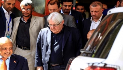 صحيفة: الحوثيون رفضوا خلال نقاشات "غريفيث" بصنعاء تنفيذ اتفاق الحديدة