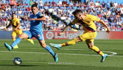 برشلونة يكسر اللعنة بفوز أول خارج الديار ويصعد لوصافة الليجا