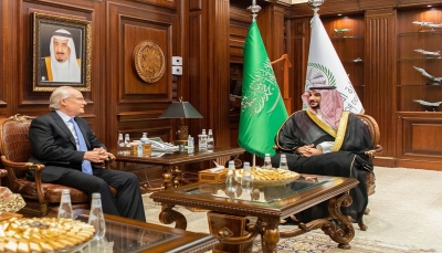 السعودية تجدد للمبعوث الأمريكي التزامها بدعم اليمن وجهود الحل السياسي